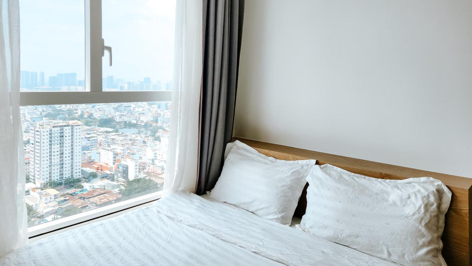 Sunrise City View Apartment , Near Lotte Mart Ho Chi Minh-stad Buitenkant foto