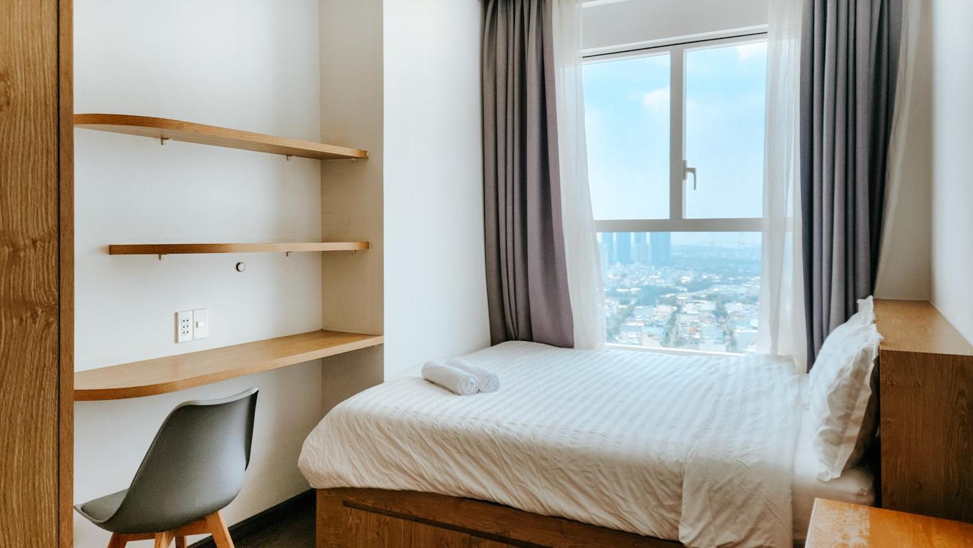 Sunrise City View Apartment , Near Lotte Mart Ho Chi Minh-stad Buitenkant foto
