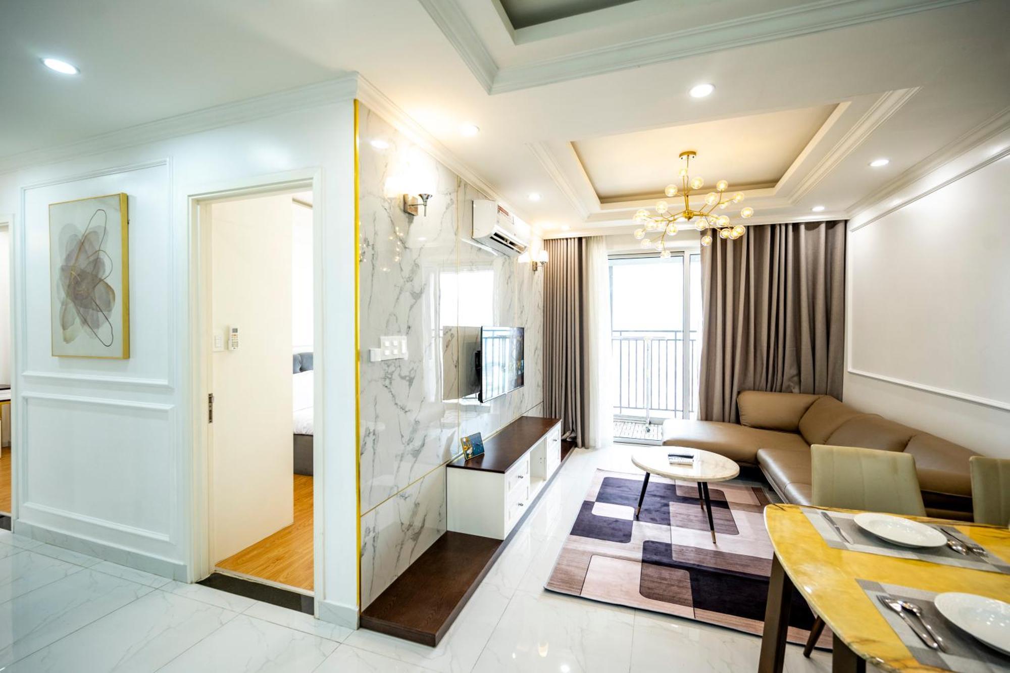 Sunrise City View Apartment , Near Lotte Mart Ho Chi Minh-stad Buitenkant foto