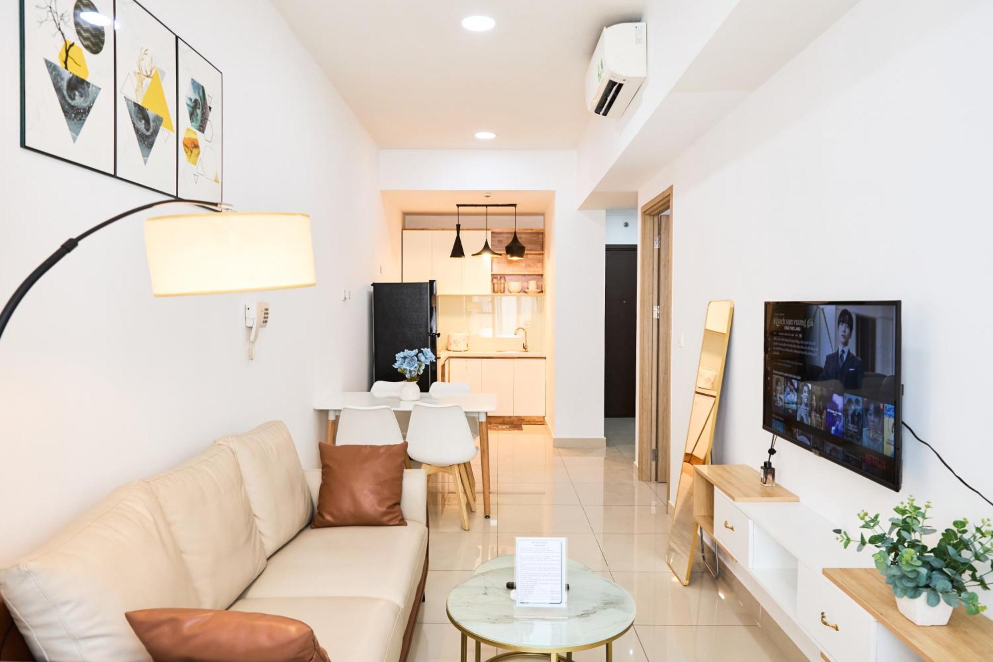 Sunrise City View Apartment , Near Lotte Mart Ho Chi Minh-stad Buitenkant foto