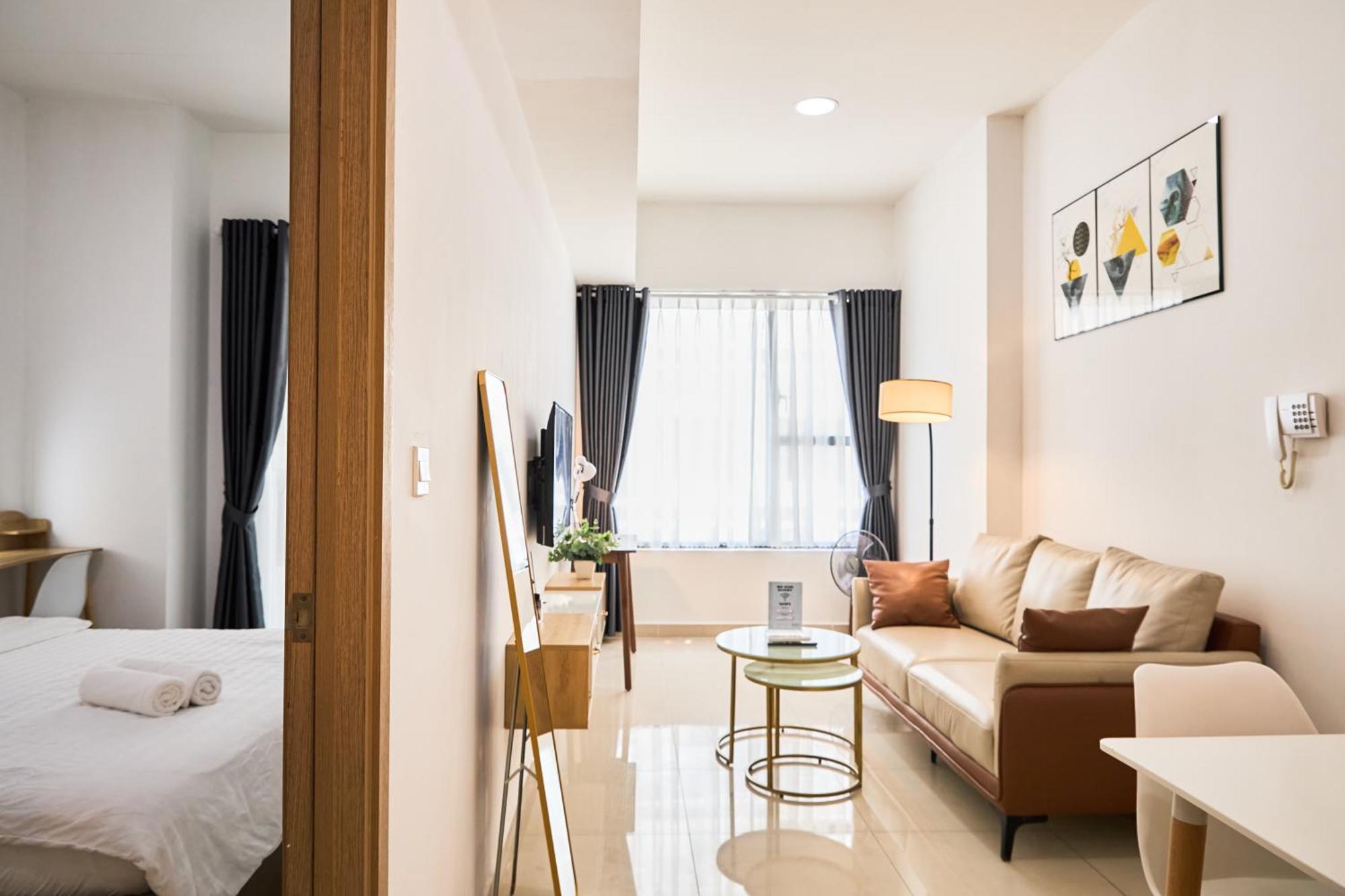 Sunrise City View Apartment , Near Lotte Mart Ho Chi Minh-stad Buitenkant foto
